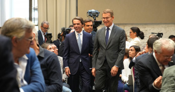 Alberto Núñez Feijóo en la clausura del campus Faes 