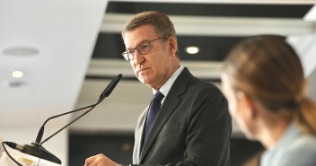 Alberto Núñez Feijóo presenta a la presidenta del Gobierno de las Islas Baleares y del PP de Baleares, Marga Prohens