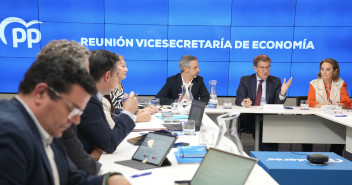 Reunión con los consejeros de Hacienda del PP