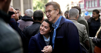 Alberto Núñez Feijóo e Isabel Díaz Ayuso en Madrid