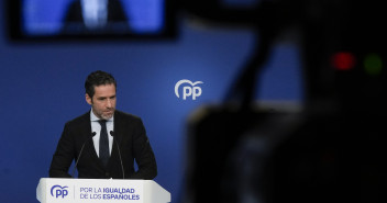 Rueda de prensa de Borja Sémper
