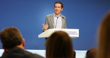 Rueda de prensa de Borja Sémper