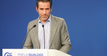 Rueda de prensa de Borja Sémper
