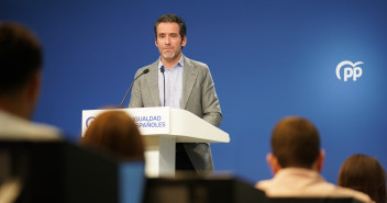 Rueda de prensa de Borja Sémper