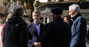 Alberto Núñez Feijóo visita Monforte