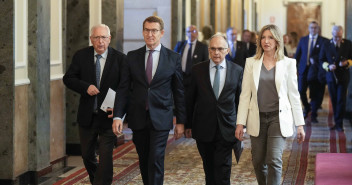 Alberto Núñez Feijóo en el Senado