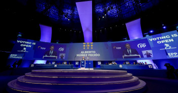 Alberto Núñez Feijóo interviene en el Congreso del Partido Popular Europeo 