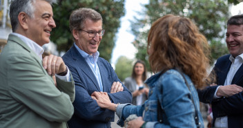 Alberto Núñez Feijóo en Vitoria