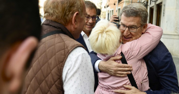 Alberto Núñez Feijóo en Girona