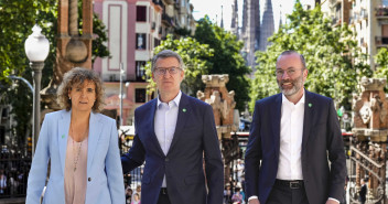 Alberto Núñez Feijóo en el Acto del Día de Europa