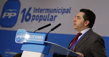 El secretario general del PP de La Rioja, Carlos Cuevas