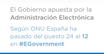 España pasa del puesto 24 al 12 en #EGovernment #ReformaAAPP