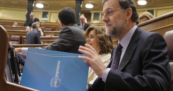Mariano Rajoy durante la Sesión de Control al Gobierno