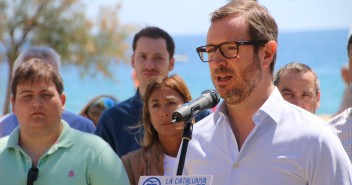 Javier Maroto en la presentación de la campaña 