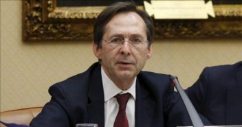 El Secretario General de Cooperación al Desarrollo durante su comparecencia. Fuente: Congreso