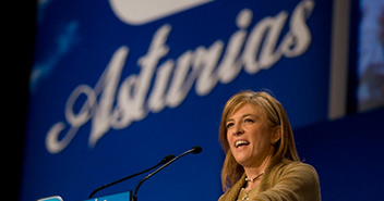 Isabel Pérez-Espinosa durante su intervención
