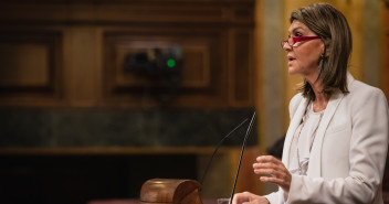 La diputada del GPP en el Congreso de los Diputados, María de los Llanos de Luna