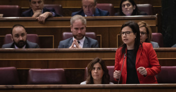 Ana Vázquez en la Sesión de Control al Gobierno