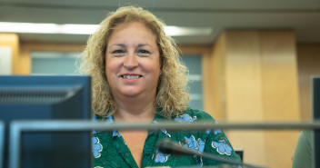 Auxiliadora Pérez antes de su intervención.