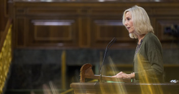 Marta González en el Congreso