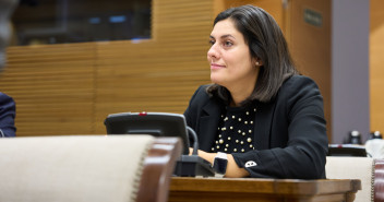 Beatriz Jiménez durante su intervención.