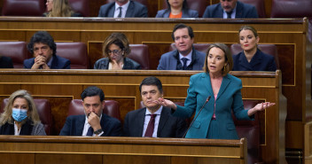 Cuca Gamarra en la sesión de Control al Gobierno