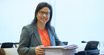 Ana Vázquez en la Comisión de Interior