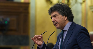 Mario Garcés en el Pleno del Congreso de los Diputados 
