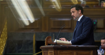 Guillermo Mariscal en el Pleno del Congreso