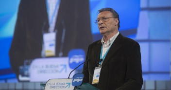 Durante la Convención Nacional del PP en Valladolid 