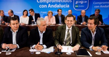 Mariano Rajoy preside el Comité Ejecutivo Regional del PP andaluz  