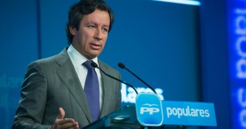El vicesecretario de Organización y Electoral, Carlos Floriano