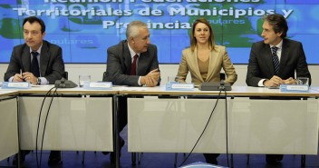 Reunión Federaciones territoriales de municipios y provincias
