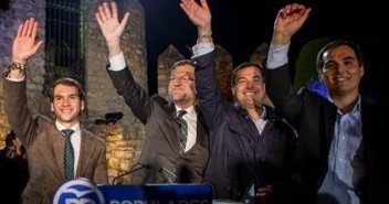 Mariano Rajoy en un acto en Cabra (Córdoba)