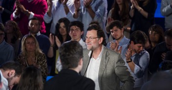 El presidente del Gobierno y del Partido Popular, Mariano Rajoy