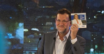 Mariano Rajoy durante el acto celebrado en Vigo