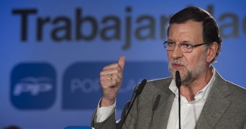 El presidente del Gobierno y del Partido Popular, Mariano Rajoy