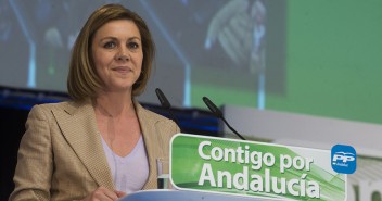 La secretaria general del Partido Popular, María Dolores de Cospedal