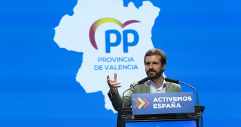 Pablo Casado en el XV Congreso Provincial de Valencia