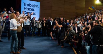 Mariano Rajoy y María Dolores de Cospedal en Toledo