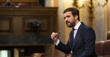 Pablo Casado en el Pleno del Congreso sobre los Fondos de Recuperación