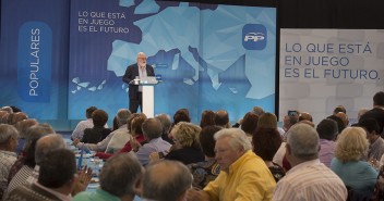 El candidato del PP a las elecciones europeas, Miguel Arias Cañete