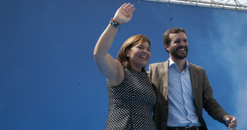Pablo Casado e Isabel Bonig en el inicio del Curso Político del PPCV