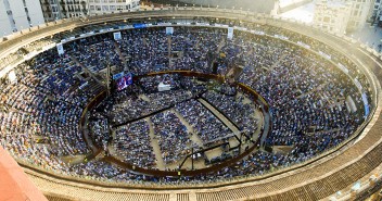 La plaza de toros de Valencia a reventar