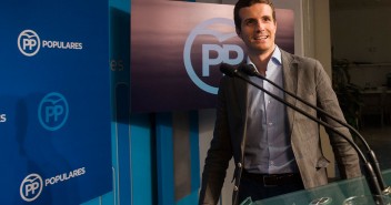 El vicesecretario de Comunicación, Pablo Casado