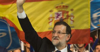 Mariano Rajoy en el Palacio de los Deportes de Madrid