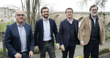 Pablo Casado en la celebración de los 11 años de Gobierno de Feijóo