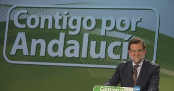 El Presidente del Partido Popular, Mariano Rajoy