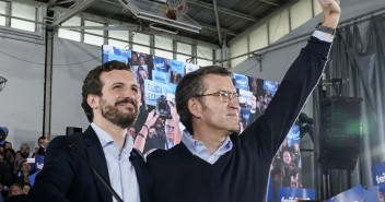 Pablo Casado y Alberto Núñez Feijóo 