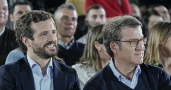 Pablo Casado y Alberto Núñez Feijóo 